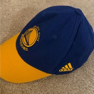 Women Golden State Warriors Blue and Yellow Cap